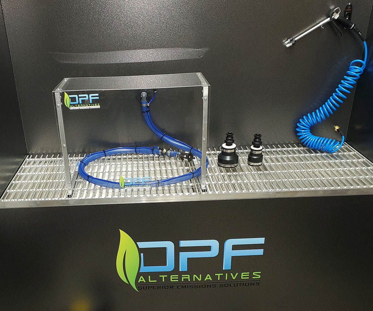 DPF Cleaning equipment used by DPF Alternatives in Phoenix, AZ.