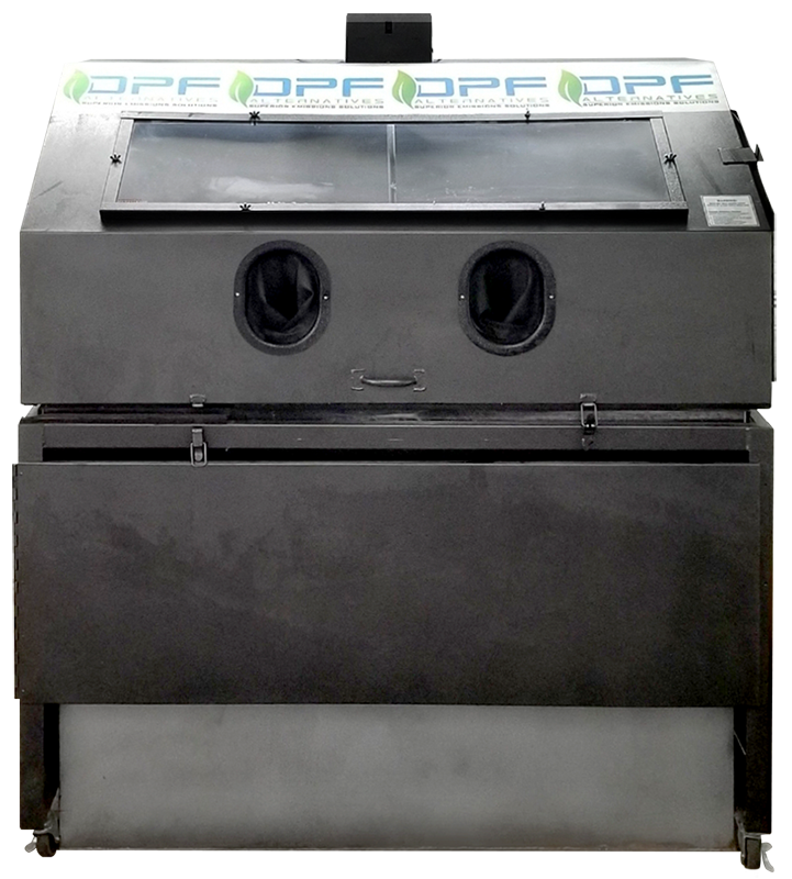 DPF Alternatives pneumatic bake cleaner.